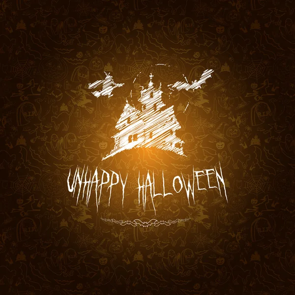 Halloween diseño de fondo — Vector de stock