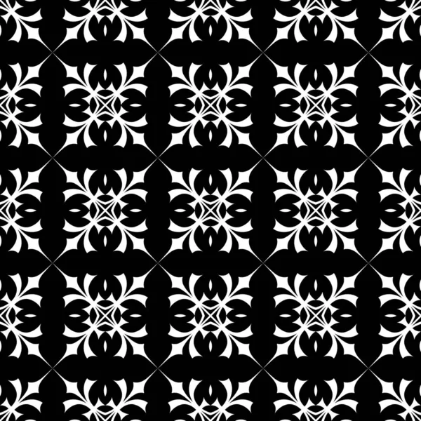 抽象的な形状のモノクロームの背景 通常の黒と白のパターン テキスタイルデザイン 表面テクスチャ 包装紙の抽象的な背景 — ストック写真