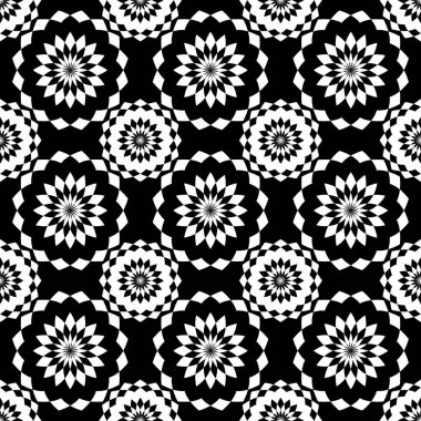 Tek renkli desen. Kusursuz bir doku. Düzenli şekilli modern geometrik arkaplan