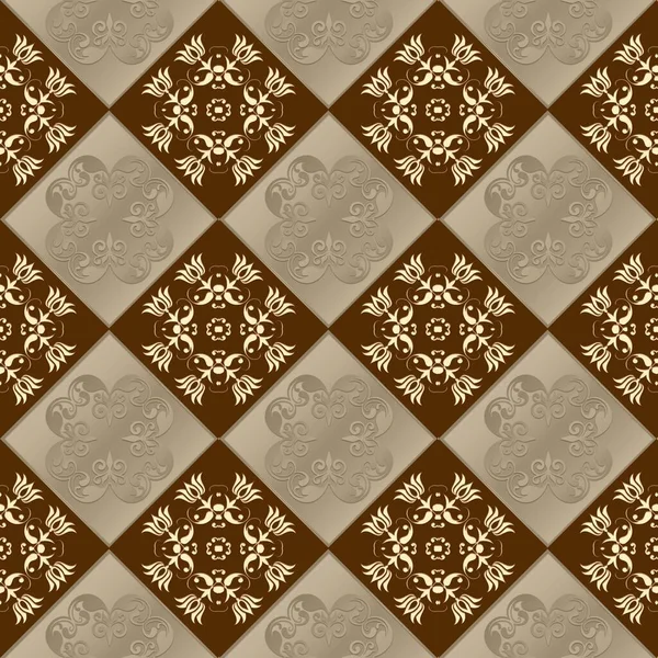 Decorative squares as a seamless background.Seamless pattern with squares.Square background.