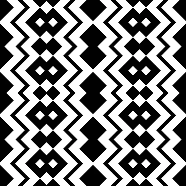 Monochrome Achtergrond Met Horizontaal Patroon Regelmatig Modern Zwart Wit Patroon — Stockfoto