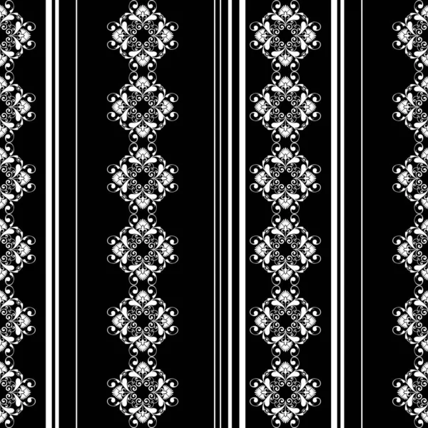 Monochrome Background Horizontal Pattern Regular Modern Black White Pattern — Stock Photo, Image