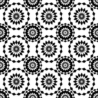 Tek renkli desen. Kusursuz bir doku. Düzenli şekilli modern geometrik arkaplan