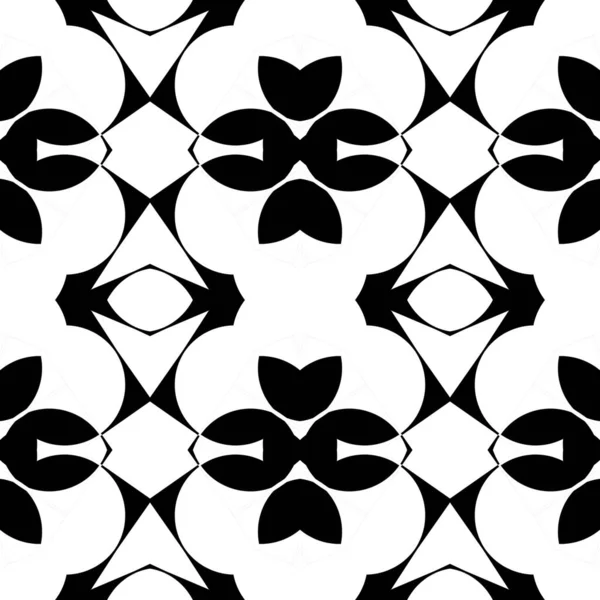Μονόχρωμο Φόντο Αφηρημένα Σχήματα Κανονικό Μοντέρνο Μαύρο Και Άσπρο Μοτίβοαφηρημένο — Φωτογραφία Αρχείου