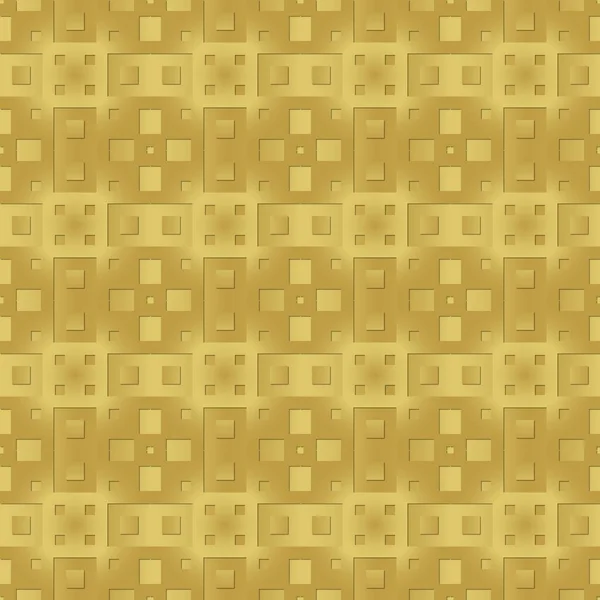 Gold Paper Printing Seamless Pattern Gold Background Decor Imitation Metal — Stock Photo, Image