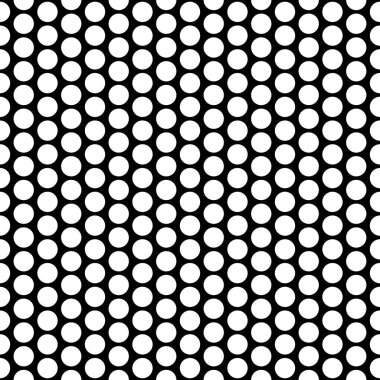 Grafik tasarımı için tek renkli polka noktasız desen