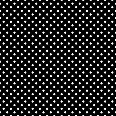 Grafik tasarımı için tek renkli polka noktasız desen