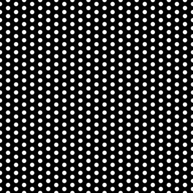 Grafik tasarımı için tek renkli polka noktasız desen