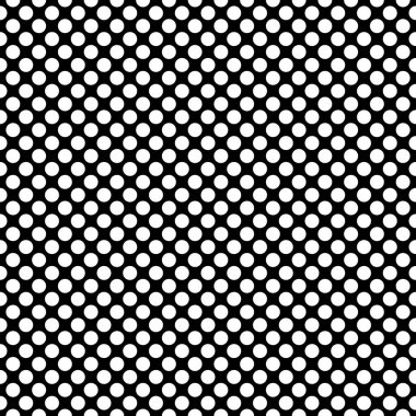 Grafik tasarımı için tek renkli polka noktasız desen
