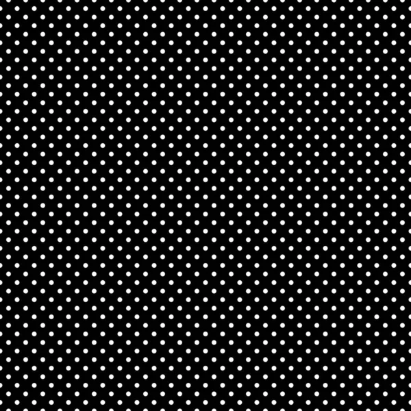 Monocromático Polka Dot Padrão Sem Costura Para Design Gráfico — Fotografia de Stock