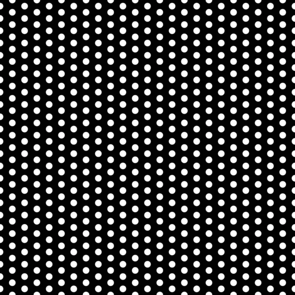 Monochrome polka dot seamless pattern for graphic design