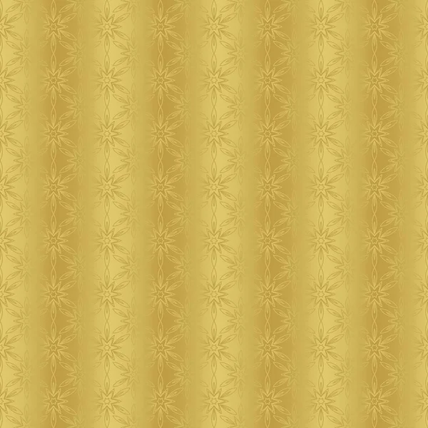 Arany Papír Nyomtatáshoz Zökkenőmentes Minta Arany Háttér Dekorációval Utánozható Fémfólia — Stock Fotó