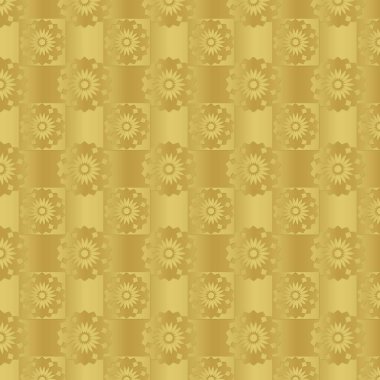 Baskı için altın kağıt. Kusursuz desen. Dekorlu altın arkaplan. Taklit metal folyo.