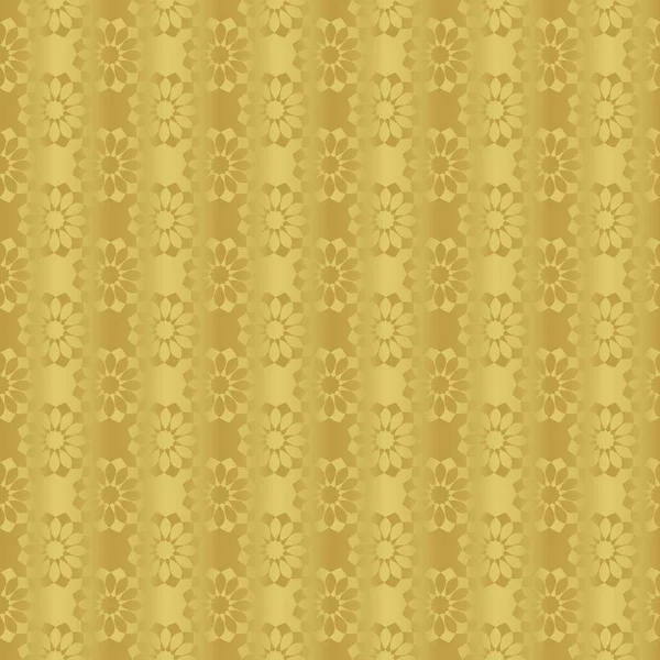 Gold Paper Printing Seamless Pattern Gold Background Decor Imitation Metal — Stock Photo, Image