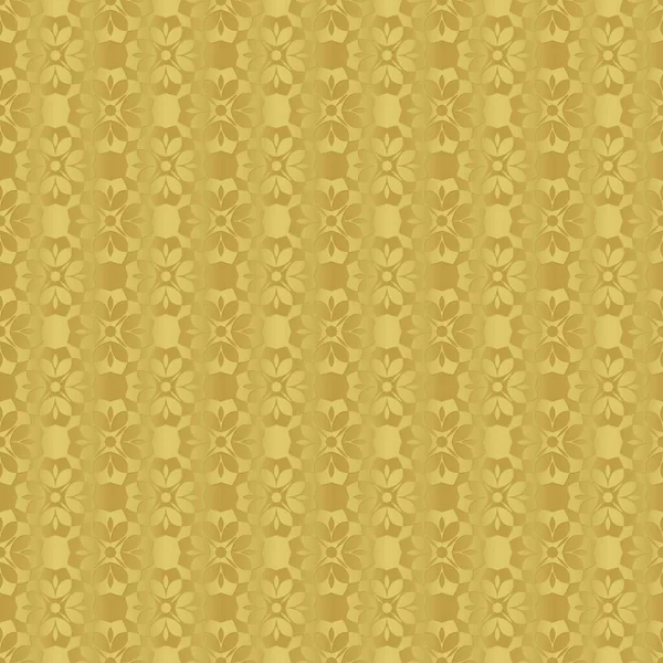 Gold Paper Printing Seamless Pattern Gold Background Decor Imitation Metal — Stock Photo, Image