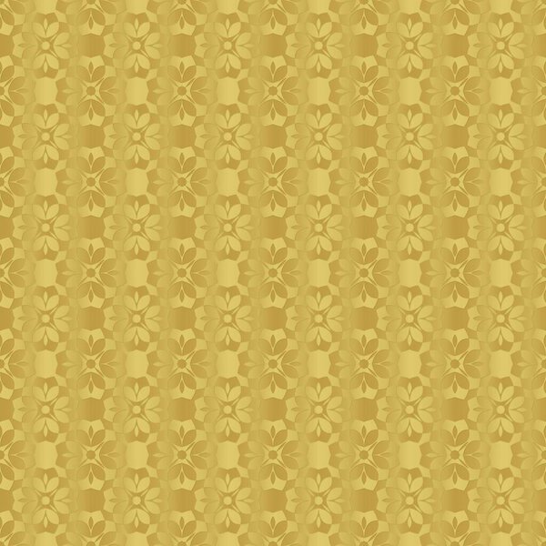 Золотая бумага для печати. Бесшовный шаблон. Золотой фон с декором. Имитационная металлическая фольга.