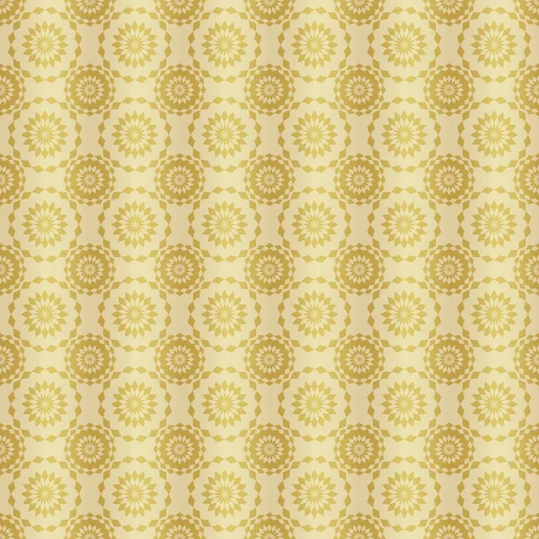 Gold paper for printing.  Seamless pattern. Gold background with decor. Imitation metal foil.