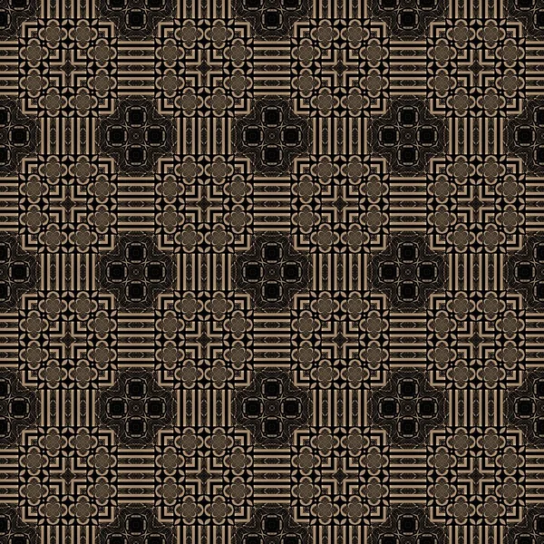 Dekorative Quadrate Als Nahtloser Hintergrund Nahtloses Muster Mit Quadraten Universelle — Stockfoto