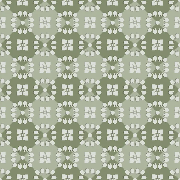 Grön Textur Med Ett Sömlöst Mönster — Stockfoto