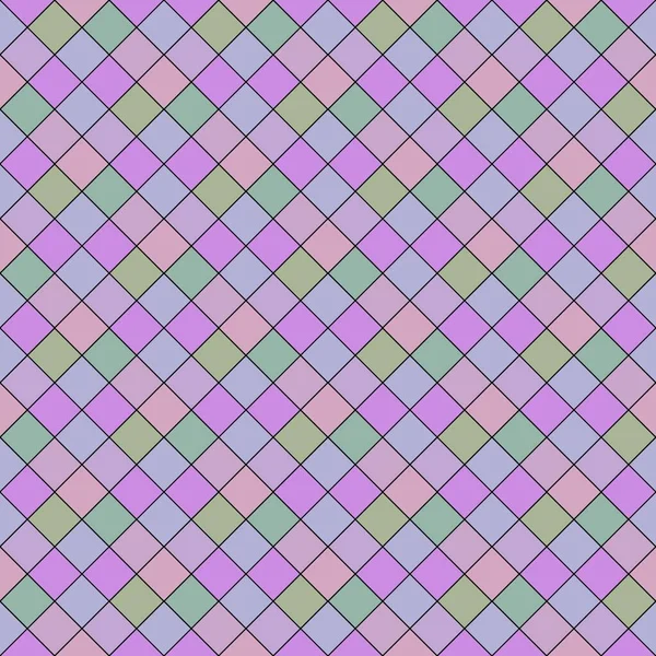 Multicolor Mozaik Mint Zökkenőmentes Háttér — Stock Fotó
