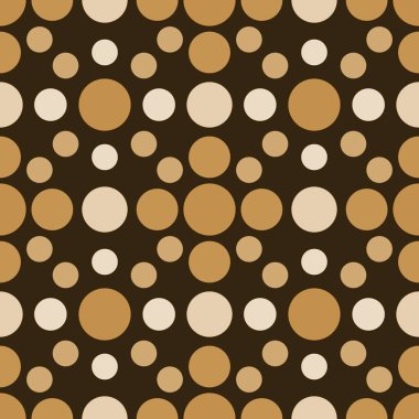 Tekstil ve kağıt üzerine basım için evrensel polka nokta dokusu. Farklı noktalı polka desenleri olan normal bir polka deseni. Renkli daireli çok renkli bir arkaplan. Yuvarlak şekilli doku.