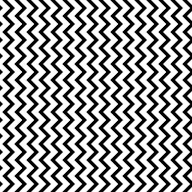 Kusursuz desenli zig zag dokusu