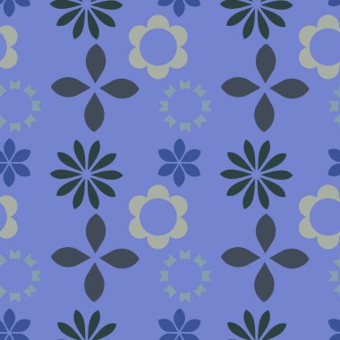 Renkli çiçekler kusursuz bir desen. Çiçekli çok renkli arkaplan