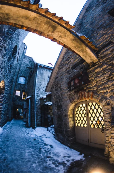 Catherines street in Tallinn, Estonia — Stock Photo, Image