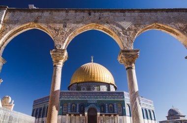 temple mount, Kudüs, İsrail kaya kubbe