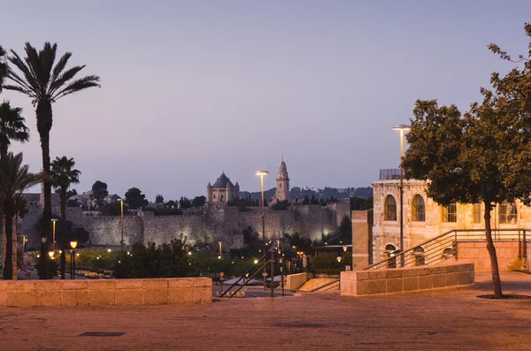 Krajina ráno Jeruzalém Stock Snímky
