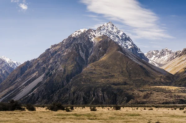 Hooker údolí, Nový Zéland — Stock fotografie