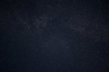 Yıldızlı gece gökyüzü