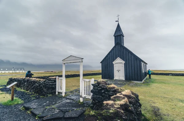 Piccola chiesa in Islanda — Foto Stock