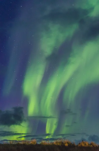 Increíbles luces del norte — Foto de Stock