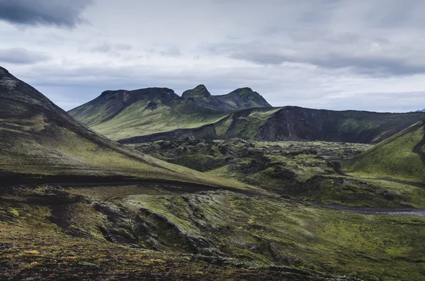 Paysage volcanique islandais — Photo