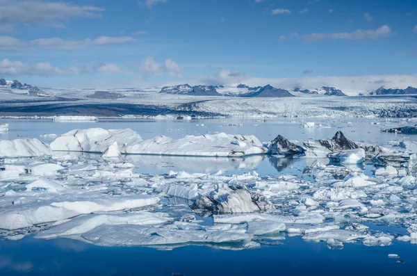 冰岛冰，环礁湖 jokulsarlon — 图库照片