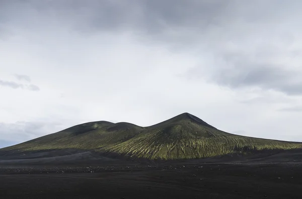 Góry i mech Islandii — Zdjęcie stockowe