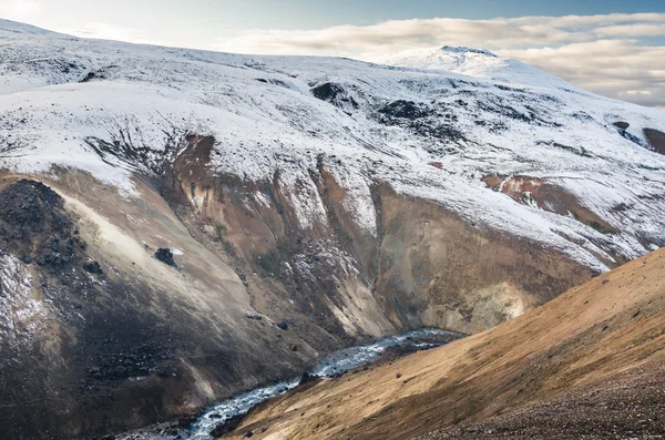 Incredibile montagna in Kerlingarfjoll, Islanda — Foto Stock