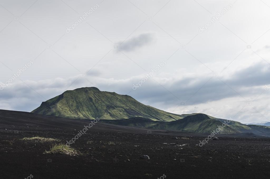 volcanic Landscape in Iceland