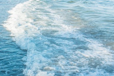 Kıyıya yakın deniz suyu tüm yüzeyi kaplar.