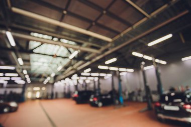 Arkaplan için bulanık Otomatik Tamir hizmetleri.