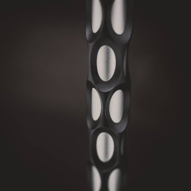 Nargile 'nin bir parçası, modern tasarım, arka planda.