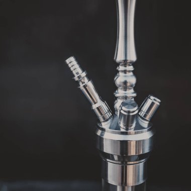 Nargile 'nin bir parçası, modern tasarım, arka planda.