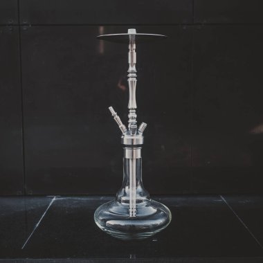 Nargile 'nin bir parçası, modern tasarım, arka planda.