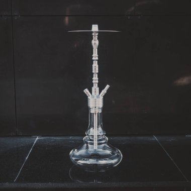 Nargile 'nin bir parçası, modern tasarım, arka planda.