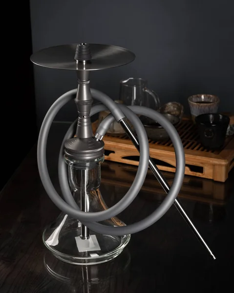 Hookah的一部分，现代设计，背景. — 图库照片