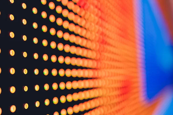 Led light Pattern technology abstract background. close-up