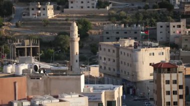 JARASH, JORDAN - 21 Kasım 2018: Ürdün, Ortadoğu 'nun başkenti Amman' ın modern şehir merkezi