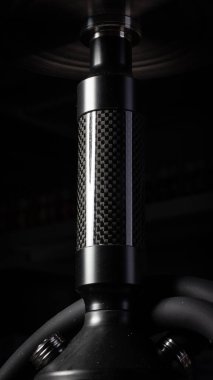 Nargile 'nin bir parçası, modern tasarım, arka planda.