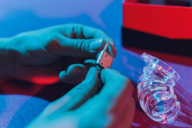 Dildo vibrator magic wand massager sex toy humming bird attachment used for sexy adult games for male penis orgasm.